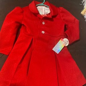 Nice red dress for baby